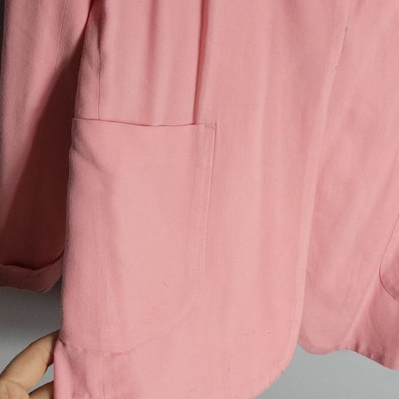 Pink Talula Light Blazer Sz 4 - Picture 4 of 9